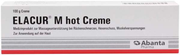 Elacur M Hot Creme 100 g Creme