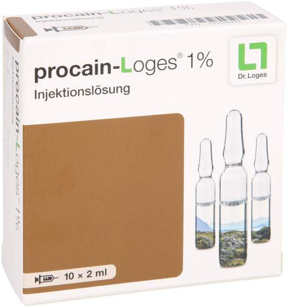 Procain-Loges 1% Injektionslösung Ampullen