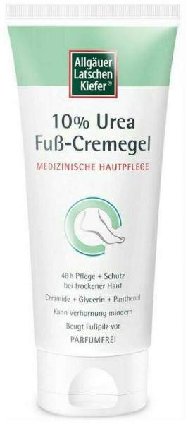 Allgäuer Latschenkiefer 10 % Urea Fuß-Cremegel 100 ml