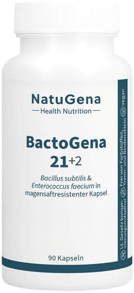NatuGena BactoGena 21 + 2 90 Kapseln