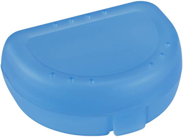 Smallbox Zahnspangenbox Hellblau Transparent 1 Stück