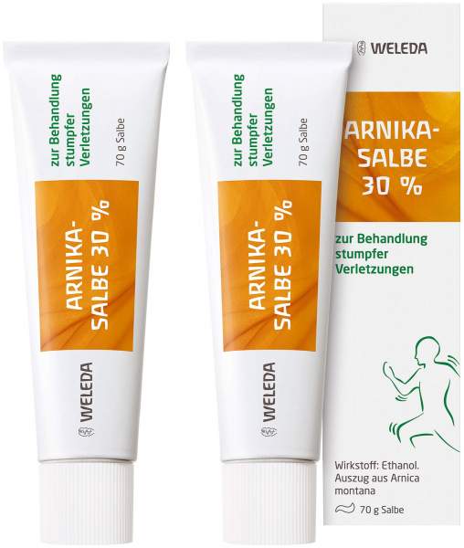 Weleda Arnika Salbe 30 % 2 x 70g