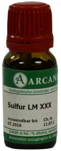 Sulfur Lm 30 Dilution 10 ml