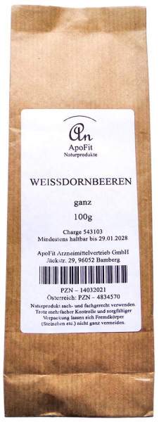 Weissdornbeeren Ganz