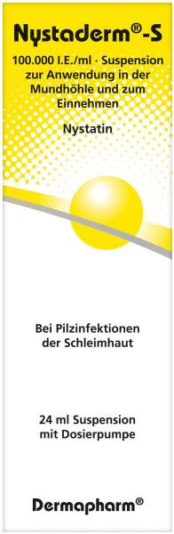 Nystaderm S Suspension Dosierpumpe 24 ml Suspension