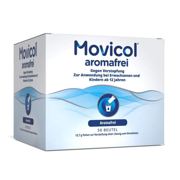 Movicol aromafrei 50 Stück Plv.z.Her.e.Lsg.z.Einnehmen