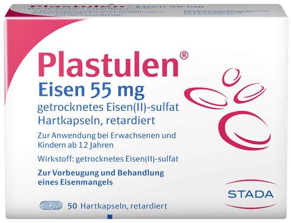 Plastulen Eisen 55 mg 50 Retardkapseln