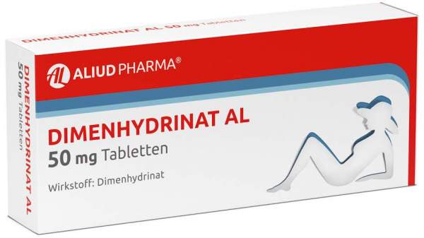 Dimenhydrinat Al 50 mg 20 Tabletten