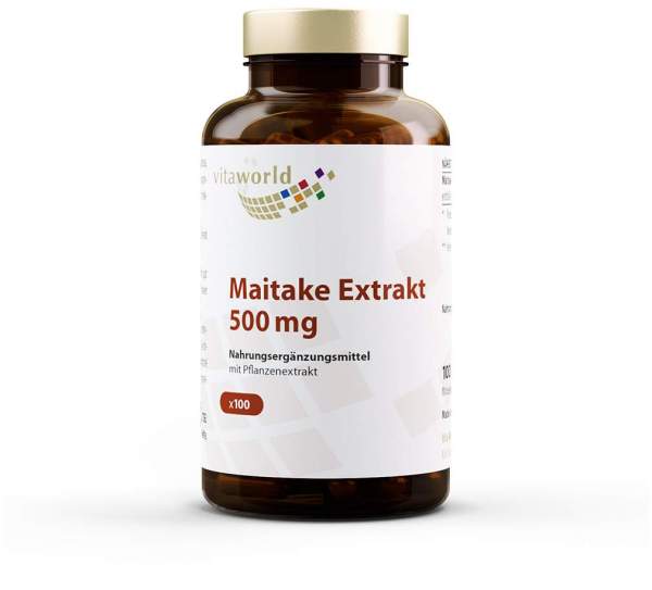 Maitake Extrakt 500 mg Kapseln