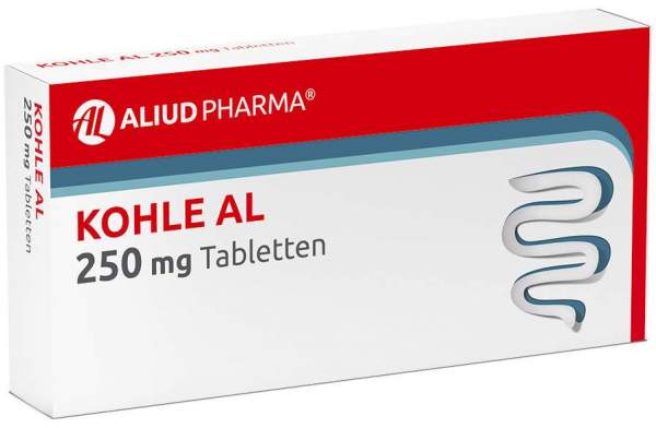 Kohle Al 250 mg 20 Tabletten
