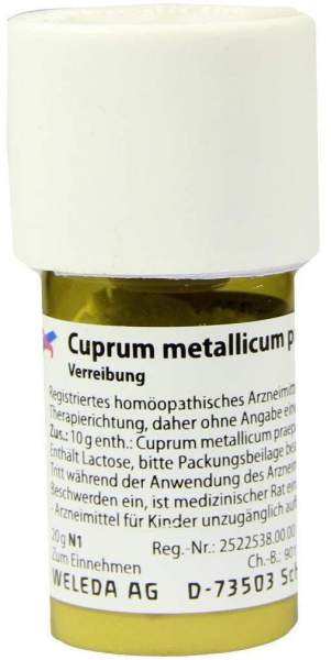 Weleda Cuprum Metallicum Praeparatum D30 20 g Trituration