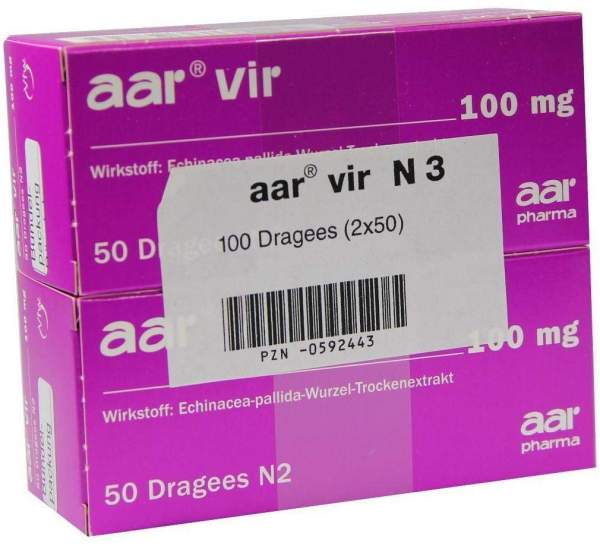 Aar Vir 2 X 50 Dragees