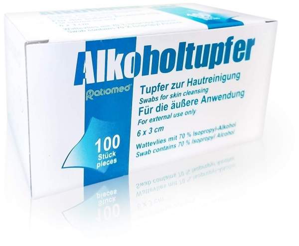 Alkoholtupfer 100 Stück