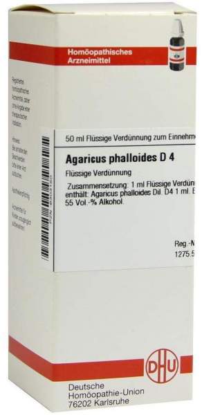 Agaricus Phalloides D4 50 ml Dilution