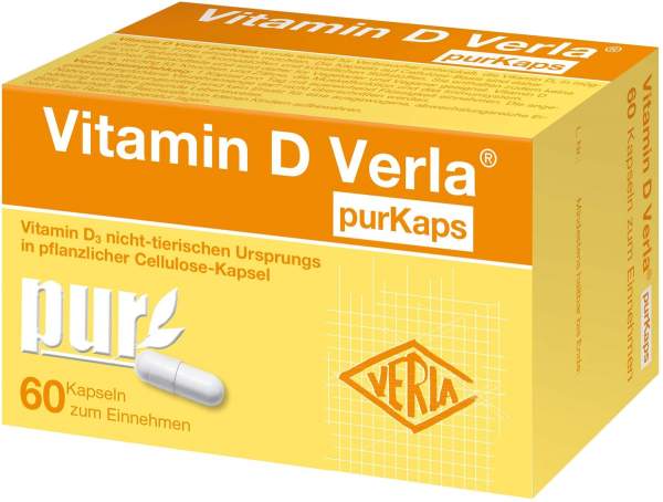 Vitamin D Verla Purkaps 60 Kapseln