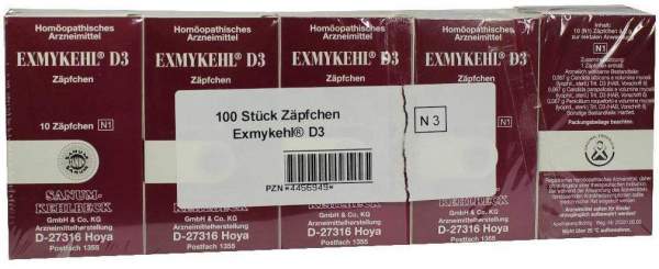 Exmykehl D3 10x10 Suppositorien