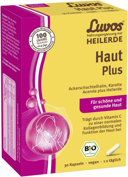 Luvos Heilerde Bio Haut Plus 30 Kapseln