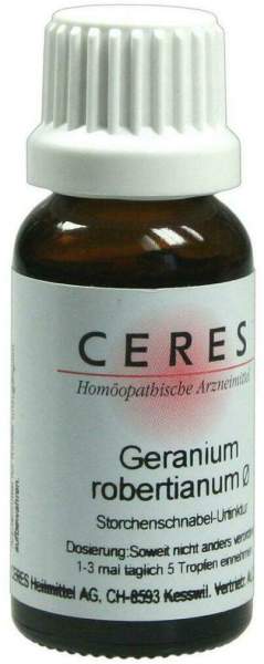 Ceres Geranium Robertianum Urtinktur 20 ml Tropfen