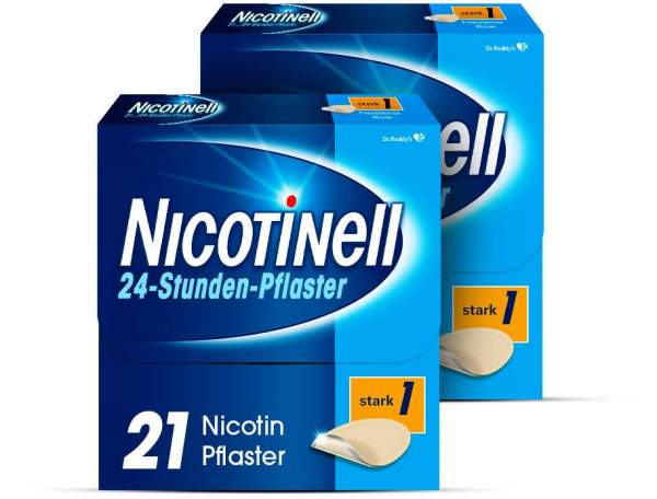 Nicotinell 21 mg 24-Stunden-Pflaster 2 x 21 Stück