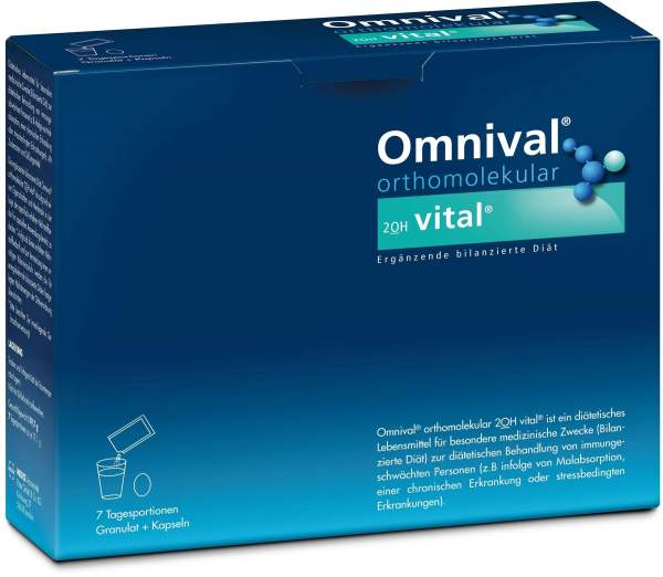 Omnival Orthomolekulular 2oh Vital 7 Tage Granulat und Kapseln