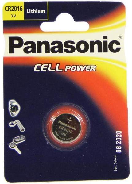 Panasonic Batterien Lithium 3v Cr2016