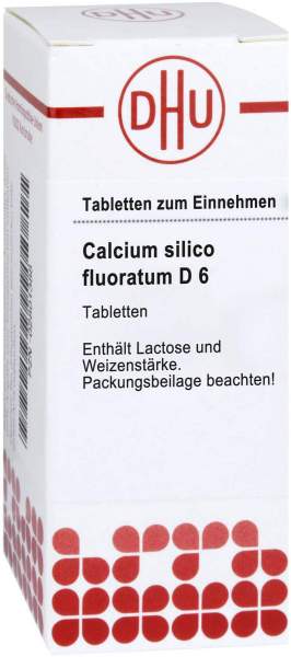 Calcium Silico Fluoratum D 6 80 Tabletten
