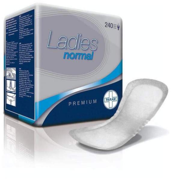 Param Ladies Premium 240 Inkontinenz Vorlagen Normal