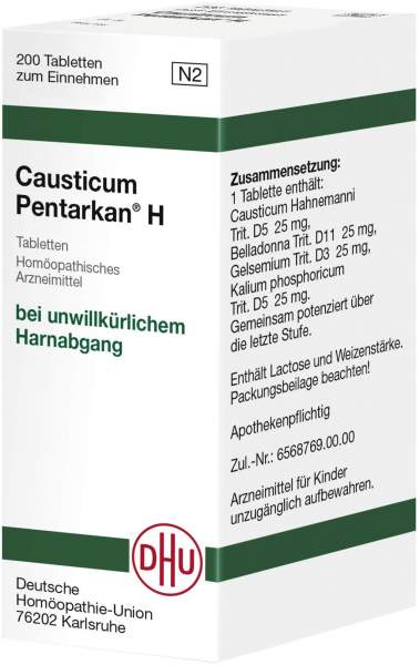 Dhu Causticum Pentarkan H 200 Tabletten