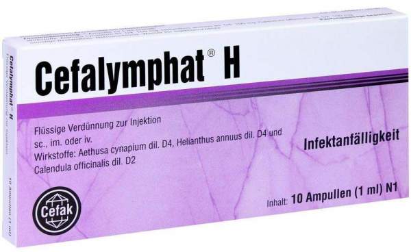 Cefalymphat H 10 X 1 ml Ampullen
