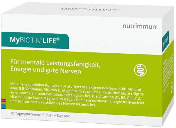 Mybiotik Life+ Kombipackung 30 X 1,5 G Pulver + 60 Kapseln