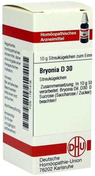 Dhu Bryonia D30 10 G Globuli