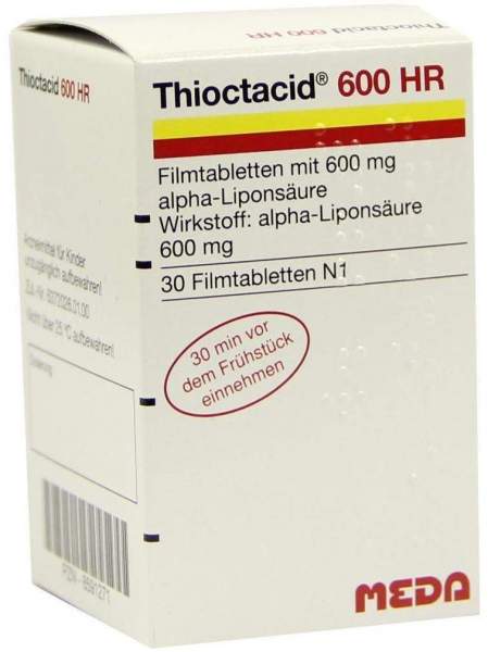 Thioctacid 600 Hr 30 Filmtabletten