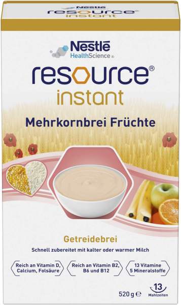 Resource Instant Mehrkornbrei Früchte 520 G