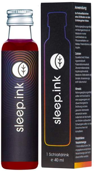 Sleep.Ink Schlafdrink Mit Melatonin 1 Portionsflasche