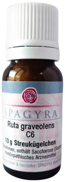 Ruta Graveolens C 6 Globuli 10 G