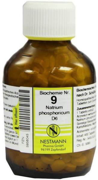 Biochemie 9 Natrium Phosphoricum D6 400 Tabletten