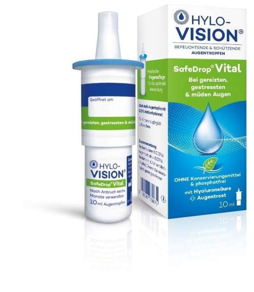 Hylo-Vision Safedrop Vital 10 ml Augentropfen