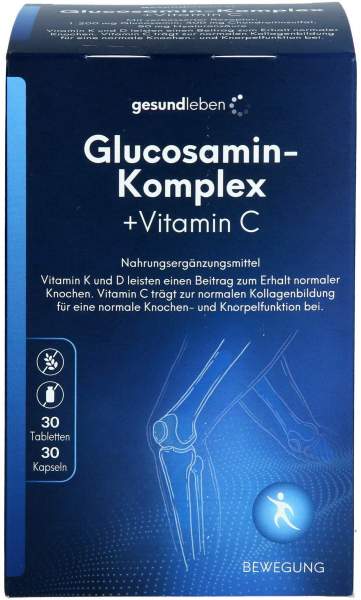 Gesundleben Glucosamin-Komplex+ Vitamin C 60 Kapseln
