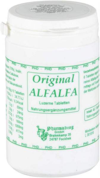 Alfalfa Tabletten