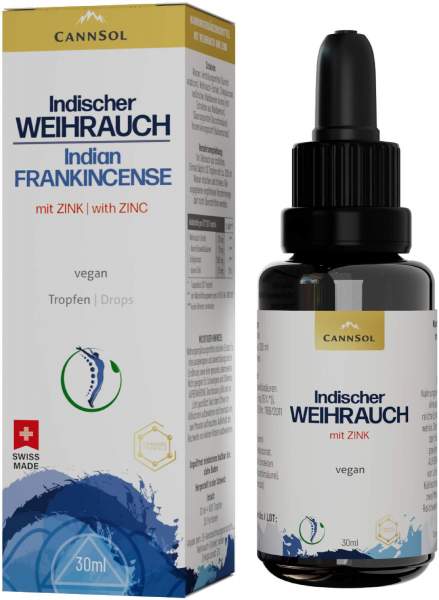 Weihrauch Mit Zink Tropfen 30 ml