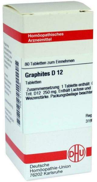 DHU Graphites D12 80 Tabletten