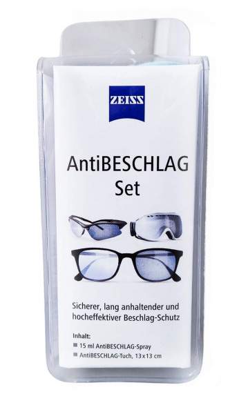 Zeiss Antibeschlag Set Inkl.15 ml Spray