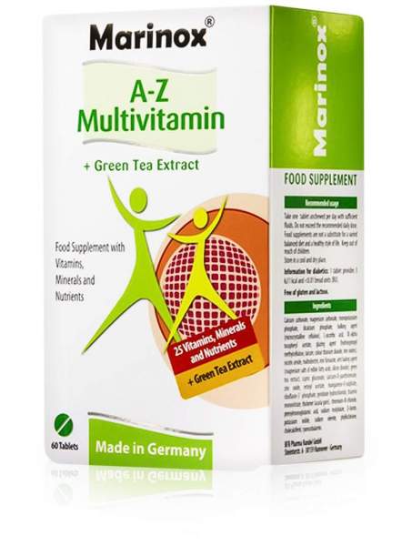 Marinox A-Z Multivitamin+green Tea Extra