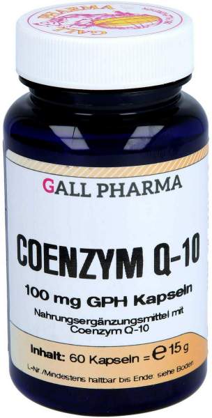 Coenzym Q10 100 mg Gph 60 Kapseln