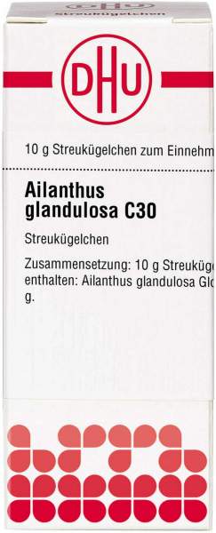 Ailanthus Gland. C 30 Globuli