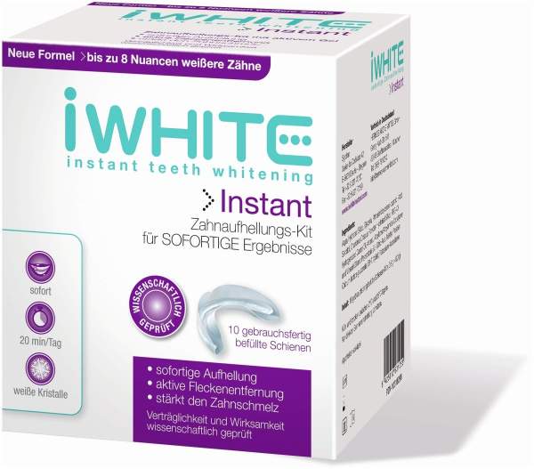 iWHITE Instant Zahnaufhellungs-Kit für sofortige Ergebnisse
