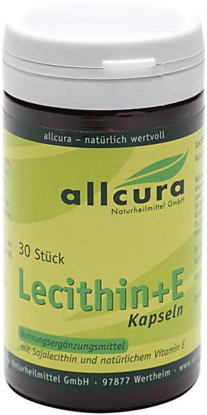 Lecithin Kapseln + Vitamin E 1000 mg