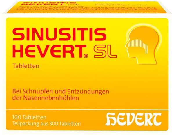 Sinusitis Hevert SL 300 Tabletten