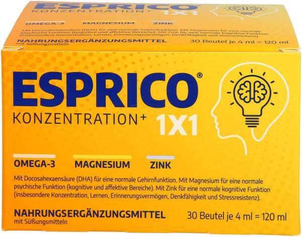 Esprico 1x1 30 X 4 ml Suspension