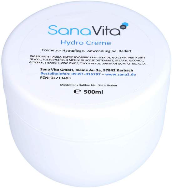 Sana Vita Hydro Creme 500 ml